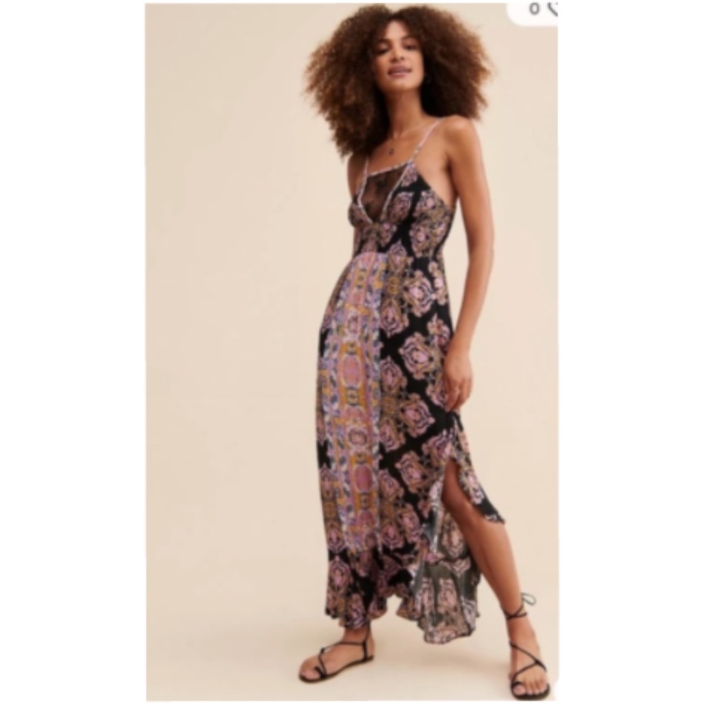 New Free People That Moment Maxi Dress-